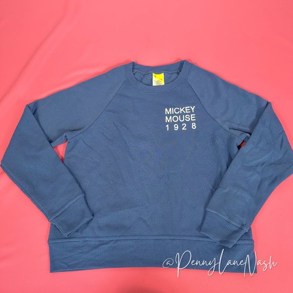 Disney Other - Disney Kids Mickey Mouse 1928 Jerry Leigh Sweatshirt Blue